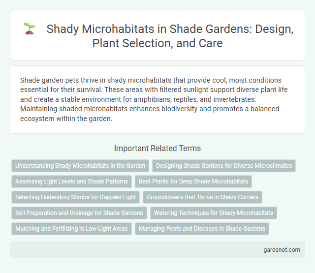 Shady Microhabitats in Shade Gardens: Design, Plant Selection, and Care