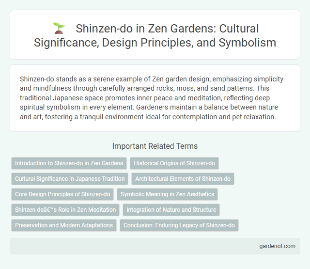 Shinzen-do in Zen Gardens: Cultural Significance, Design Principles, and Symbolism