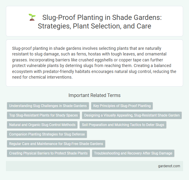 Slug-Proof Planting in Shade Gardens: Strategies, Plant Selection, and Care