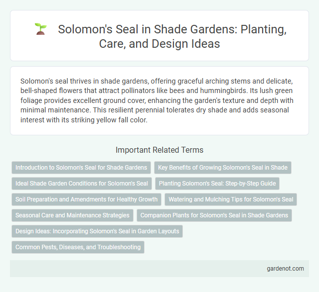 Solomon's Seal in Shade Gardens: Planting, Care, and Design Ideas