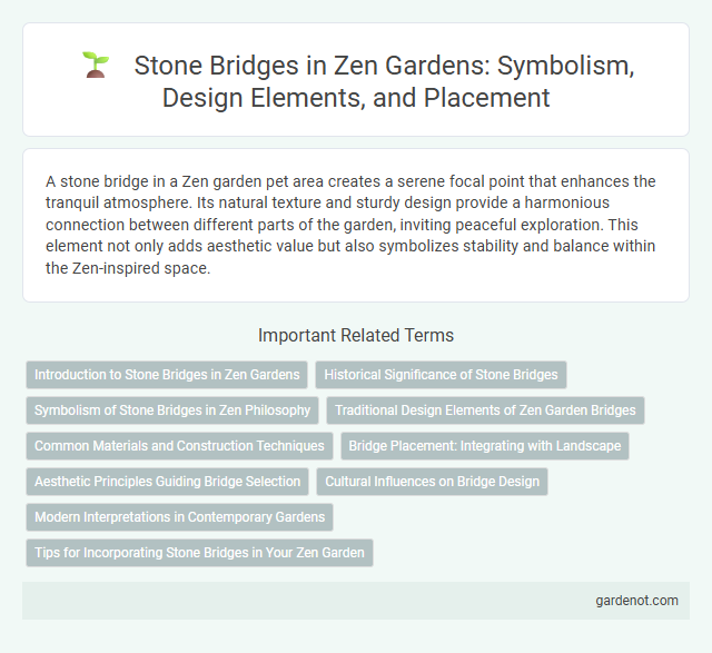 Stone Bridges in Zen Gardens: Symbolism, Design Elements, and Placement