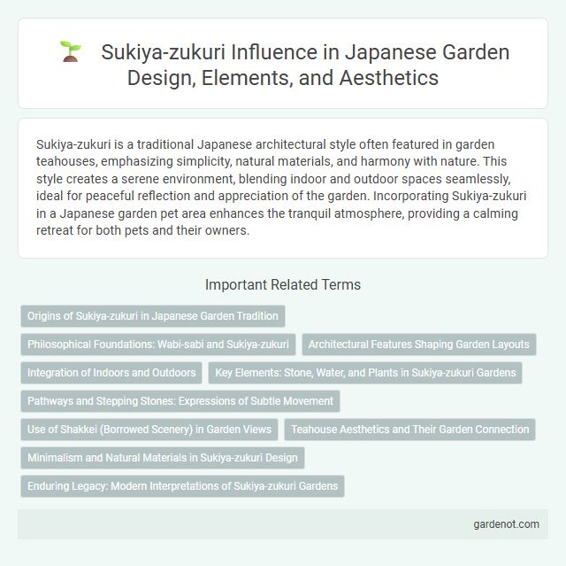Sukiya-zukuri Influence in Japanese Garden Design, Elements, and Aesthetics