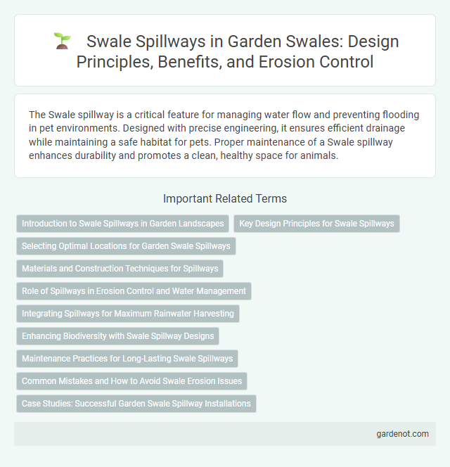 Swale Spillways in Garden Swales: Design Principles, Benefits, and Erosion Control