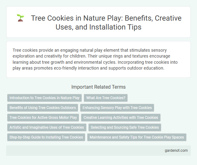 Tree Cookies in Nature Play: Benefits, Creative Uses, and Installation Tips