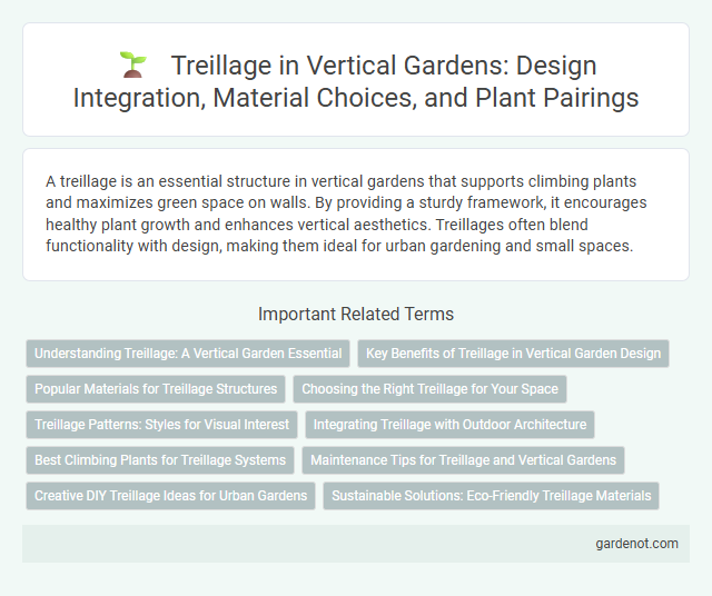 Treillage in Vertical Gardens: Design Integration, Material Choices, and Plant Pairings