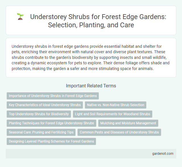 Understorey Shrubs for Forest Edge Gardens: Selection, Planting, and Care