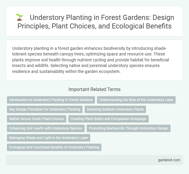 Understory Planting in Forest Gardens: Design Principles, Plant Choices, and Ecological Benefits