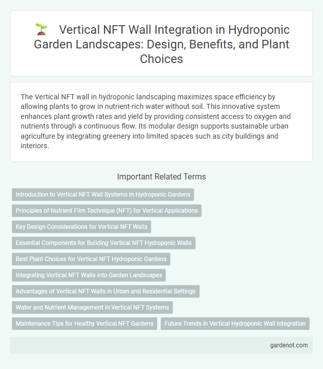 Vertical NFT Wall Integration in Hydroponic Garden Landscapes: Design, Benefits, and Plant Choices