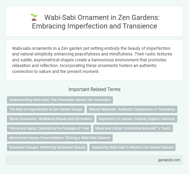 Wabi-Sabi Ornament in Zen Gardens: Embracing Imperfection and Transience