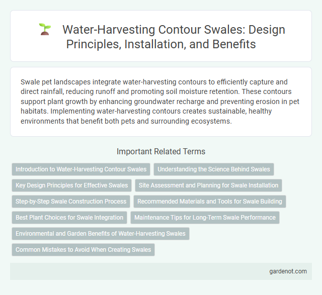 Water-Harvesting Contour Swales: Design Principles, Installation, and Benefits