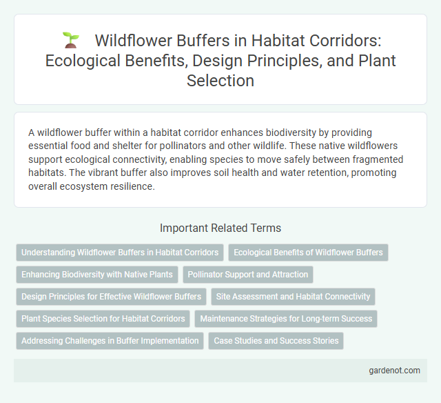 Wildflower Buffers in Habitat Corridors: Ecological Benefits, Design Principles, and Plant Selection