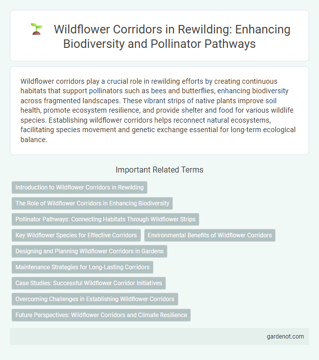 Wildflower Corridors in Rewilding: Enhancing Biodiversity and Pollinator Pathways