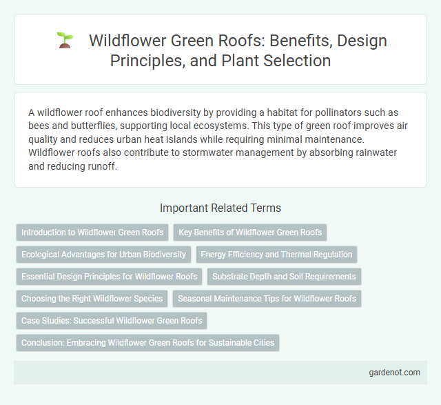 Wildflower Green Roofs: Benefits, Design Principles, and Plant Selection