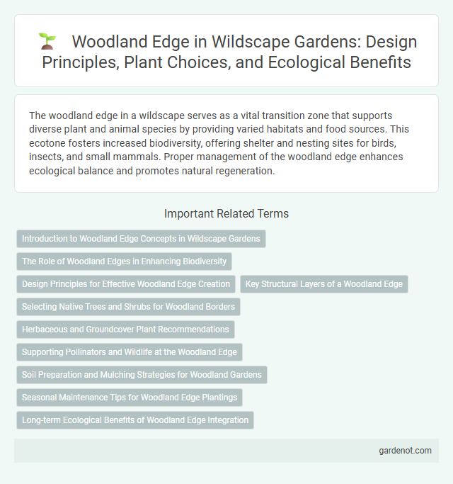 Woodland Edge in Wildscape Gardens: Design Principles, Plant Choices, and Ecological Benefits