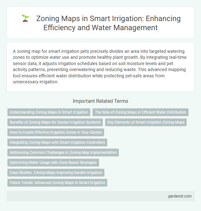 Zoning Maps in Smart Irrigation: Enhancing Efficiency and Water Management