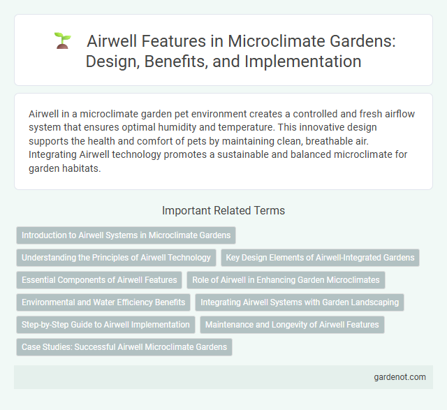 Airwell Features in Microclimate Gardens: Design, Benefits, and Implementation
