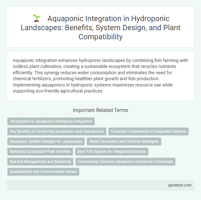 Aquaponic Integration in Hydroponic Landscapes: Benefits, System Design, and Plant Compatibility