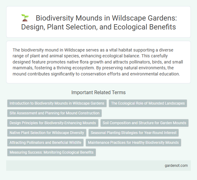Biodiversity Mounds in Wildscape Gardens: Design, Plant Selection, and Ecological Benefits
