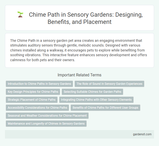 Chime Path in Sensory Gardens: Designing, Benefits, and Placement