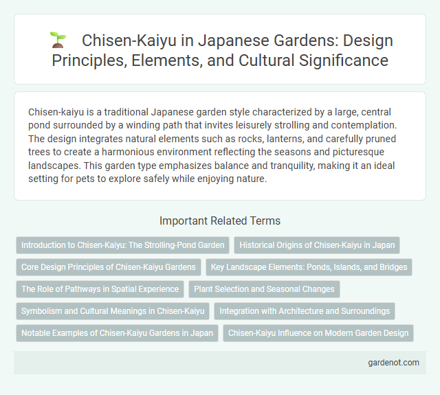 Chisen-Kaiyu in Japanese Gardens: Design Principles, Elements, and Cultural Significance