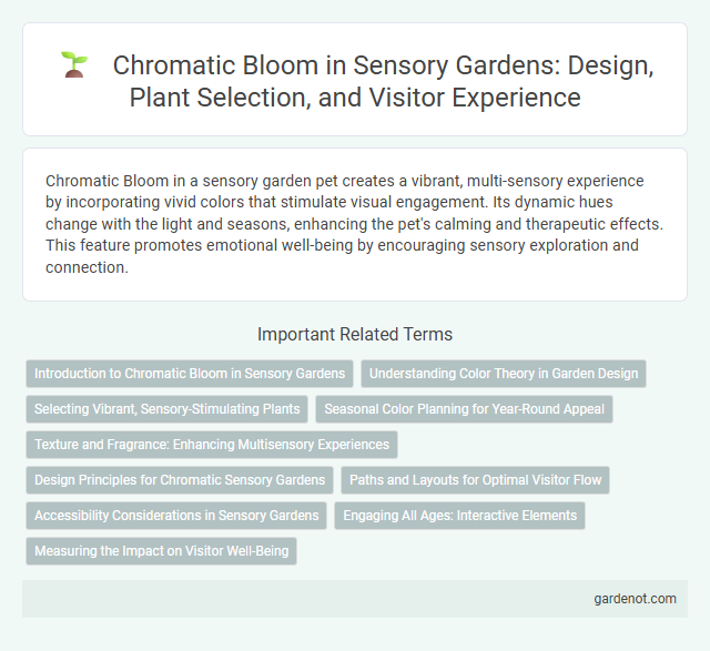 Chromatic Bloom in Sensory Gardens: Design, Plant Selection, and Visitor Experience
