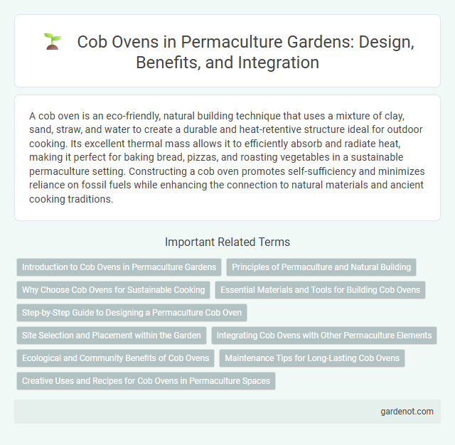 Cob Ovens in Permaculture Gardens: Design, Benefits, and Integration