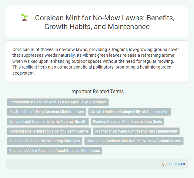 Corsican Mint for No-Mow Lawns: Benefits, Growth Habits, and Maintenance