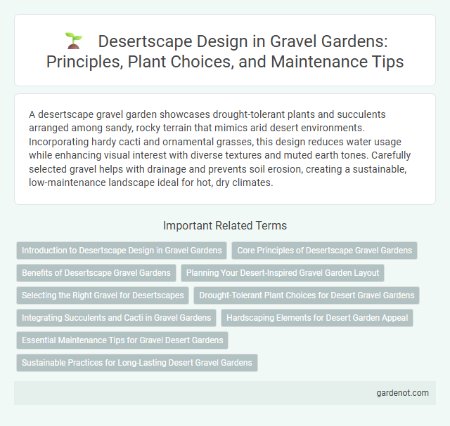 Desertscape Design in Gravel Gardens: Principles, Plant Choices, and Maintenance Tips