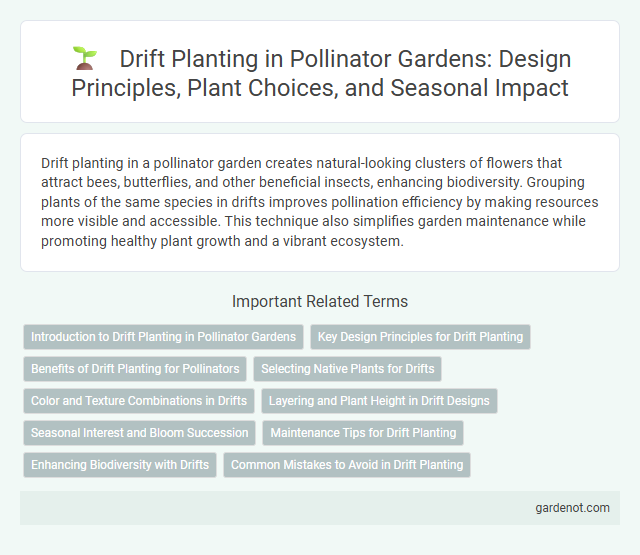 Drift Planting in Pollinator Gardens: Design Principles, Plant Choices, and Seasonal Impact