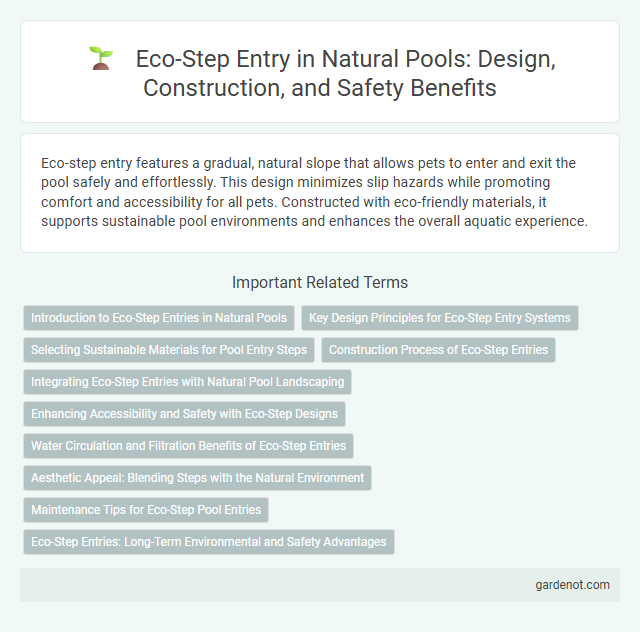 Eco-Step Entry in Natural Pools: Design, Construction, and Safety Benefits