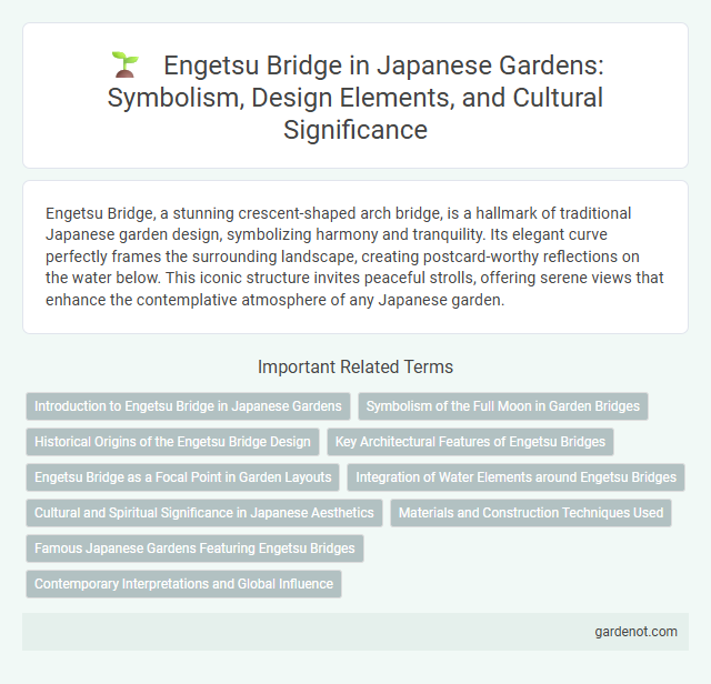 Engetsu Bridge in Japanese Gardens: Symbolism, Design Elements, and Cultural Significance
