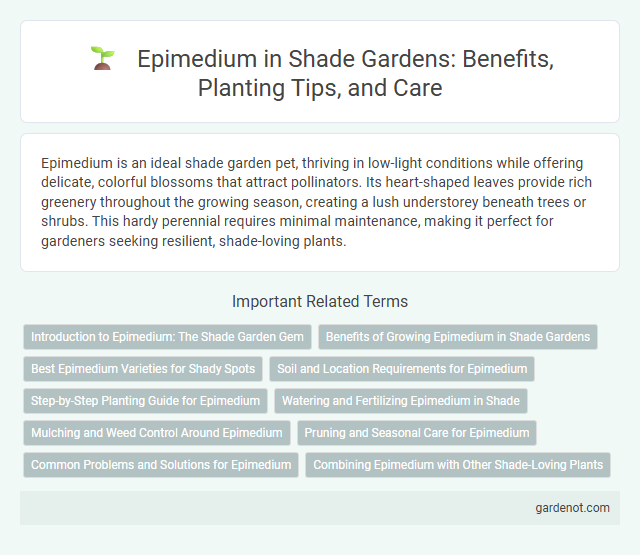 Epimedium in Shade Gardens: Benefits, Planting Tips, and Care