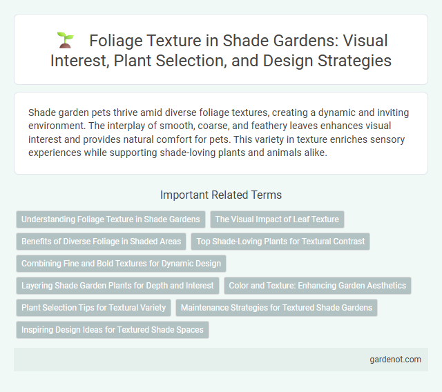Foliage Texture in Shade Gardens: Visual Interest, Plant Selection, and Design Strategies