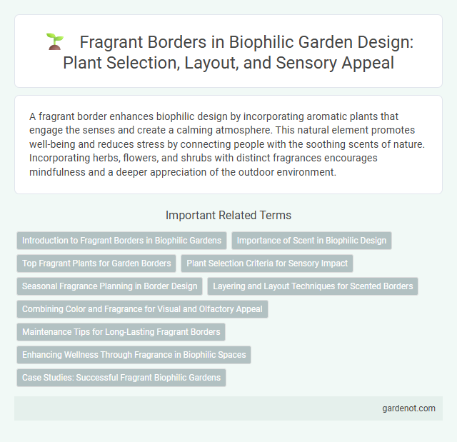 Fragrant Borders in Biophilic Garden Design: Plant Selection, Layout, and Sensory Appeal