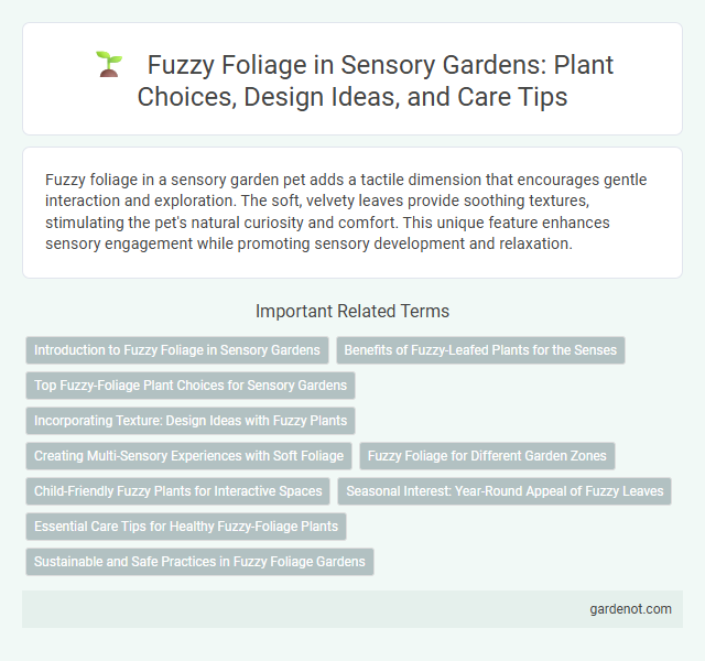 Fuzzy Foliage in Sensory Gardens: Plant Choices, Design Ideas, and Care Tips