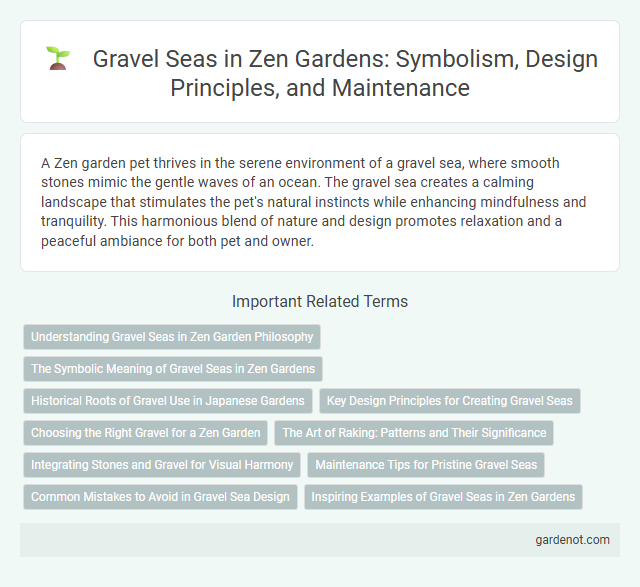 Gravel Seas in Zen Gardens: Symbolism, Design Principles, and Maintenance