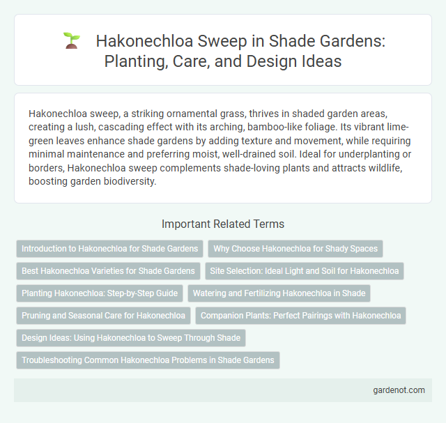 Hakonechloa Sweep in Shade Gardens: Planting, Care, and Design Ideas