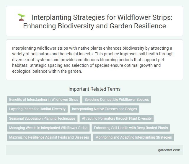 Interplanting Strategies for Wildflower Strips: Enhancing Biodiversity and Garden Resilience