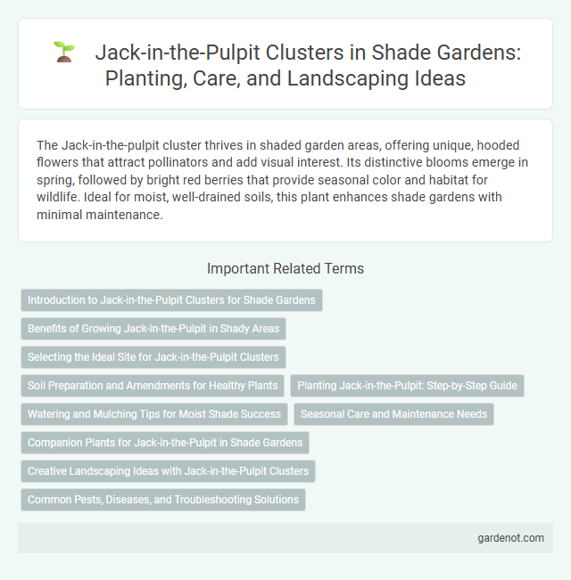 Jack-in-the-Pulpit Clusters in Shade Gardens: Planting, Care, and Landscaping Ideas
