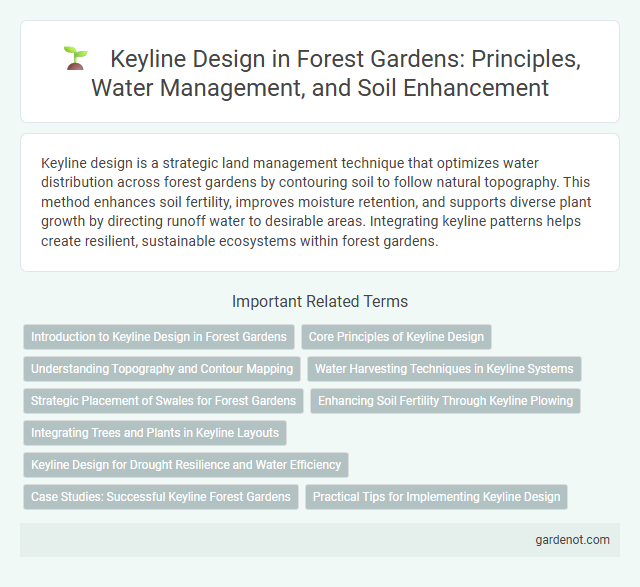 Keyline Design in Forest Gardens: Principles, Water Management, and Soil Enhancement