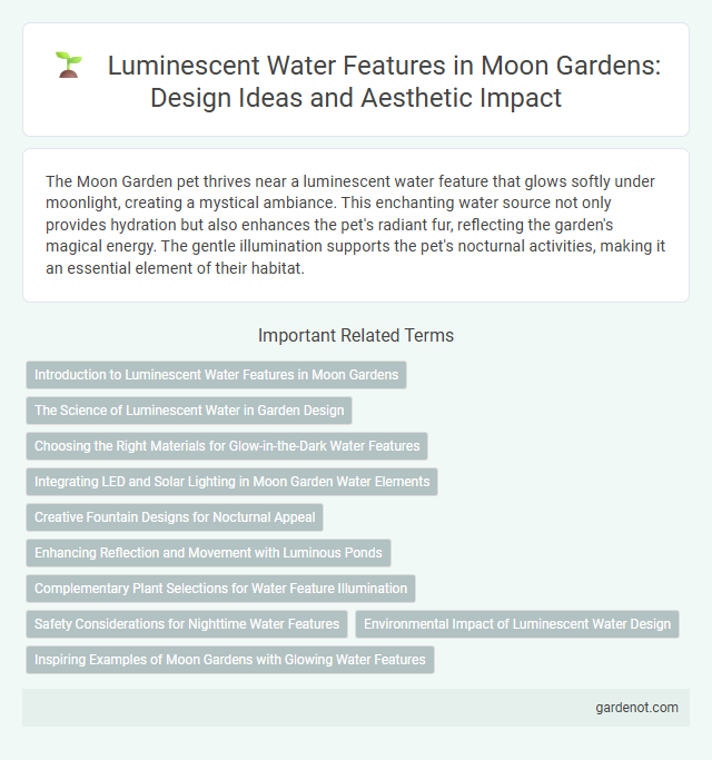 Luminescent Water Features in Moon Gardens: Design Ideas and Aesthetic Impact