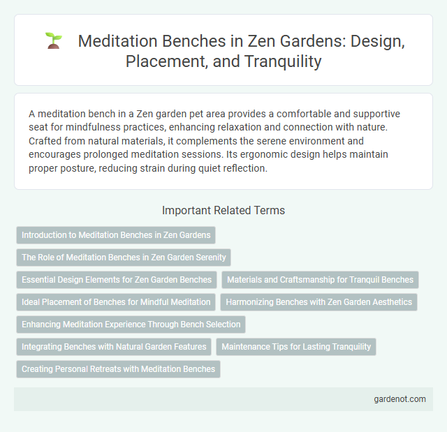 Meditation Benches in Zen Gardens: Design, Placement, and Tranquility