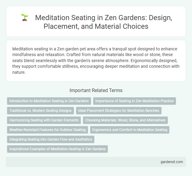 Meditation Seating in Zen Gardens: Design, Placement, and Material Choices