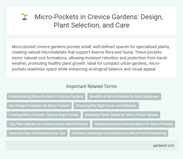 Micro-Pockets in Crevice Gardens: Design, Plant Selection, and Care