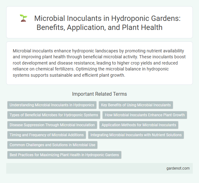 Microbial Inoculants in Hydroponic Gardens: Benefits, Application, and Plant Health