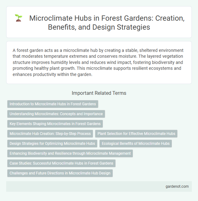 Microclimate Hubs in Forest Gardens: Creation, Benefits, and Design Strategies