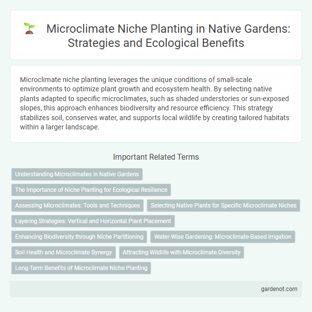 Microclimate Niche Planting in Native Gardens: Strategies and Ecological Benefits