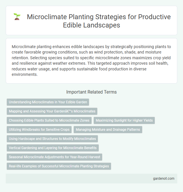 Microclimate Planting Strategies for Productive Edible Landscapes