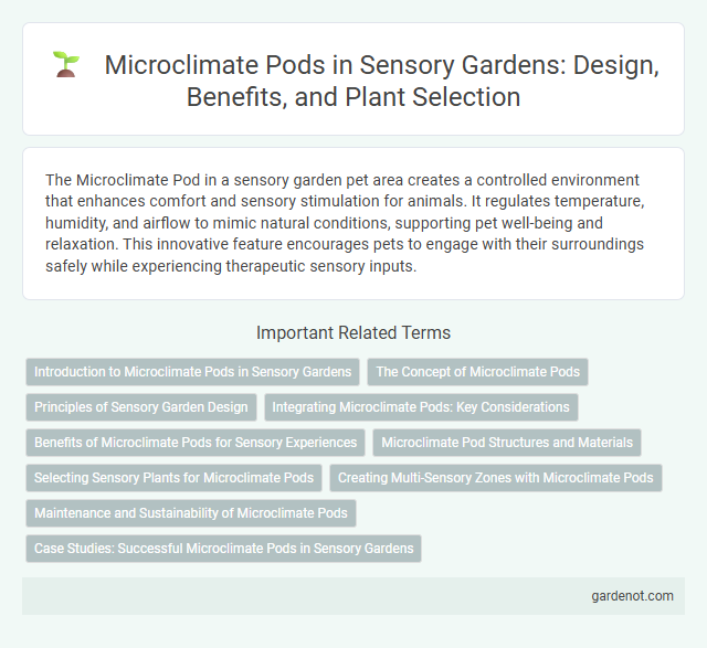 Microclimate Pods in Sensory Gardens: Design, Benefits, and Plant Selection
