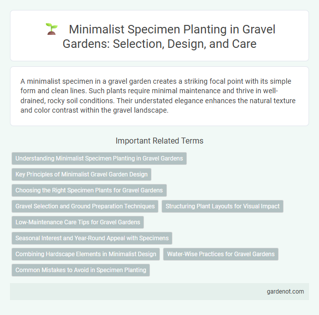 Minimalist Specimen Planting in Gravel Gardens: Selection, Design, and Care